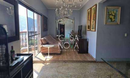 Apartamento Triplex com 4 dormitórios, 500 m² - venda por R$ 3.000.000,00 ou aluguel por R$ 20.000,00/mês - Campo Grande - Santos/SP