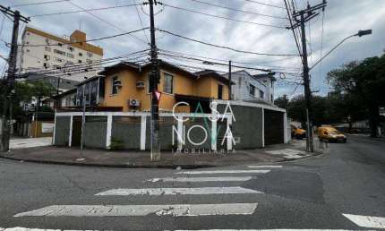 Sobrado com 3 dormitórios para alugar, 177 m² por R$ 15.000,00/mês - Embaré - Santos/SP