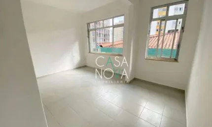Apartamento com 1 dormitório à venda, 63 m² por r$ 272.000,00 - josé menino - santos/sp