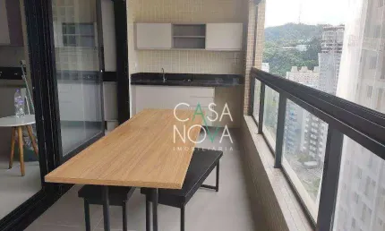 Apartamento com 2 dormitórios à venda, 75 m² por r$ 1.120.000,00 - josé menino - santos/sp