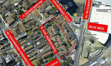 Terreno para alugar, 4580 m² por R$ 388.813,01/mês - Ponta da Praia - Santos/SP