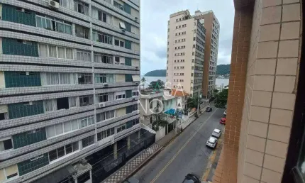 Apartamento com 1 dormitório à venda, 50 m² por R$ 240.000,00 - Boa Vista - São Vicente/SP