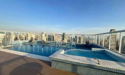 Apartamento Empreendimento Lacca com 2 dormitórios para alugar, 65 m² por R$ 6.900/mês - Boqueirão - Santos/SP