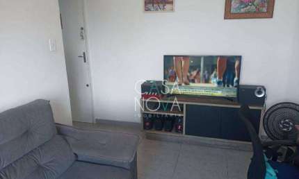 Apartamento com 1 dormitório à venda, 51 m² por R$ 245.000,00 - Centro - São Vicente/SP
