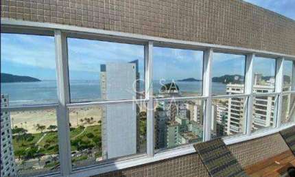 Apartamento com 3 dormitórios para alugar, 100 m² por R$ 8.600,00/mês - José Menino - Santos/SP