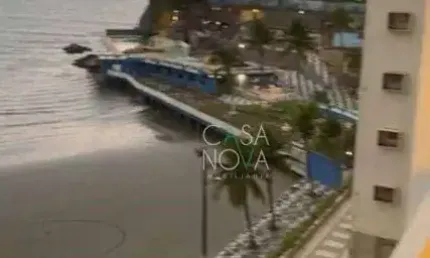 Apartamento com 4 dormitórios à venda, 235 m² por R$ 2.150.000,00 - Ilha Porchat - São Vicente/SP
