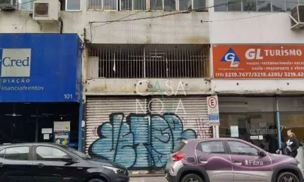 Ponto comercial para alugar na Rua Riachuelo, Centro, Santos