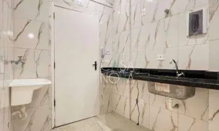 Studio com 1 dormitório à venda, 32 m² por R$ 285.000 - Ponta da Praia - Santos/SP