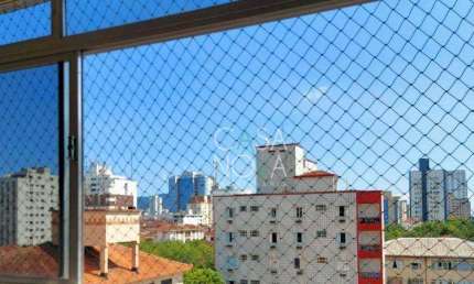 Apartamento com 2 dormitórios para alugar, 94 m² por R$ 3.650,00/mês - Embaré - Santos/SP