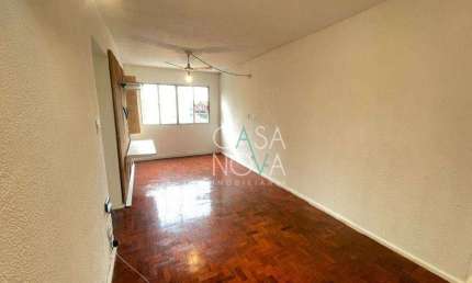Apartamento com 1 dormitório para alugar, 93 m² por R$ 3.000/mês - Aparecida - Santos/SP