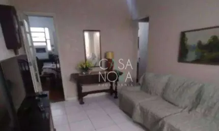 Apartamento com 2 dormitórios à venda, 60 m² por r$ 320.000,00 - boqueirão - santos/sp