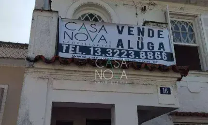 Casa com 2 quartos à venda na Rua Oliveira Lima, Vila Belmiro, Santos