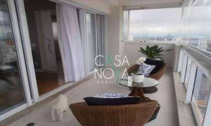 Cobertura com 4 dormitórios à venda, 400 m² por R$ 6.000.000,00 - Boqueirão - Santos/SP