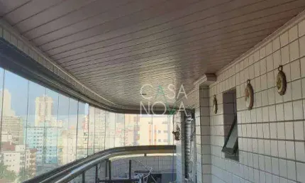 Apartamento com 3 dormitórios à venda, 130 m² por R$ 650.000,00 - Vila Guilhermina - Praia Grande/SP