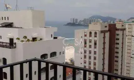 Apartamento com 4 dormitórios à venda, 230 m² por r$ 1.200.000,00 - centro ( praia de pitangueiras) - guarujá/sp