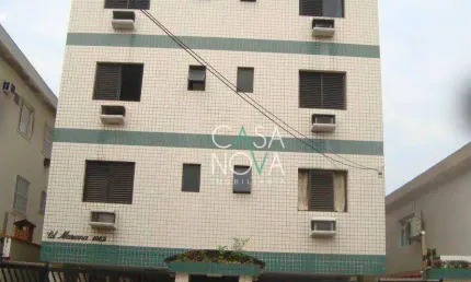 Apartamento com 1 dormitório para alugar, 50 m² por R$ 1.700,00/mês - Vila Valença - São Vicente/SP
