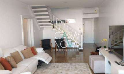 Cobertura com 3 dormitórios à venda, 311 m² por R$ 1.950.000,00 - Aparecida - Santos/SP