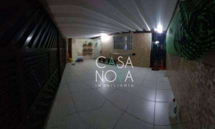 Casa com 3 dormitórios à venda, 131 m² por R$ 435.000,00 - Parque Bitaru - São Vicente/SP