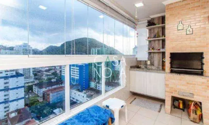Apartamento com 2 dormitórios à venda, 77 m² por R$ 745.000,00 - Boa Vista - São Vicente/SP