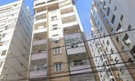 Apartamento com 2 dormitórios à venda, 87 m² por r$ 510.000,00 - boqueirão - santos/sp