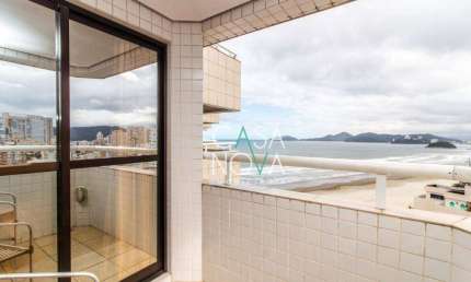 Flat com 1 dormitório à venda, 42 m² por R$ 479.000,00 - Boqueirão - Santos/SP