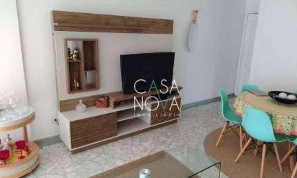 Apartamento com 2 dormitórios à venda, 90 m² por R$ 450.000,00 - Itararé - São Vicente/SP