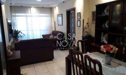 Apartamento com 2 dormitórios à venda, 100 m² por R$ 580.000,00 - Campo Grande - Santos/SP