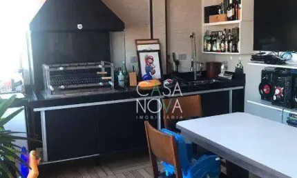 Cobertura com 3 dormitórios à venda, 110 m² por R$ 695.000,00 - Centro - São Vicente/SP