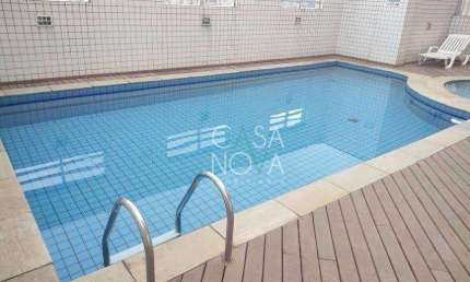 Apartamento com 1 dormitório para alugar, 52 m² por R$ 2.750,00/mês - Encruzilhada - Santos/SP