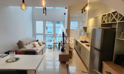 Loft duplex a venda tem 80m² quadrados com 2 quartos em Gonzaga - Santos