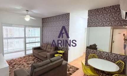 Apartamento a Venda ou aluguel com 85m², 2 quartos, 1 vaga no Gonzaga em Santos