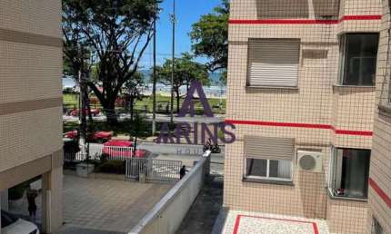 Apartamento a Venda com Vista Mar, 2 dormitórios, 2 vagas na Aparecida Santos/SP