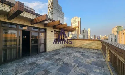 Cobertura Duplex a Venda com 495m², 4 Quartos, 3 Vagas na Vila Rica-Santos/SP