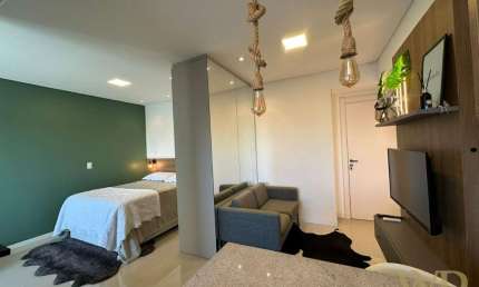Apartamento com 1 quarto à venda na Rua Coronel Procópio Gomes, 825, Bucarein, Joinville por R$ 340.000
