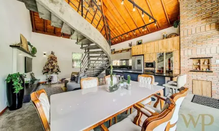 Casa em condomínio fechado com 3 quartos à venda na Fazenda, 993, Rio Bonito (Pirabeiraba), Joinville por R$ 2.800.000