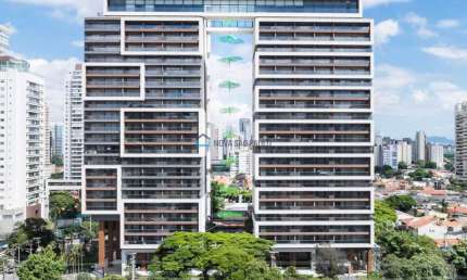 Apartamento - Brooklin Paulista com 43m² - 1 Dormitório, 1 Vaga