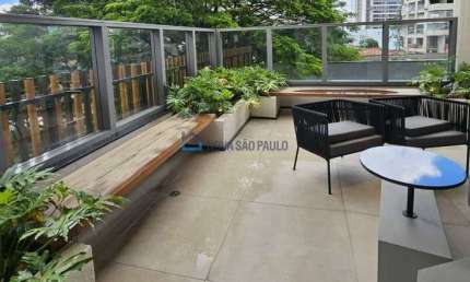 Studio Moderno para Locação na Vila Gumercindo ? Conforto e Praticidade em um Só Lugar!
