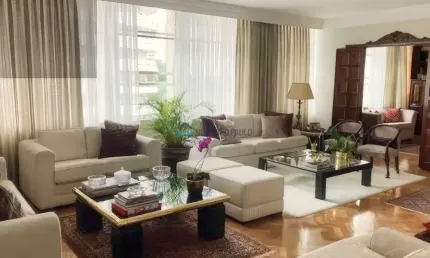 Apartamento de 275m² em Higienópolis: Elegância, Conforto e Localização Privilegiada