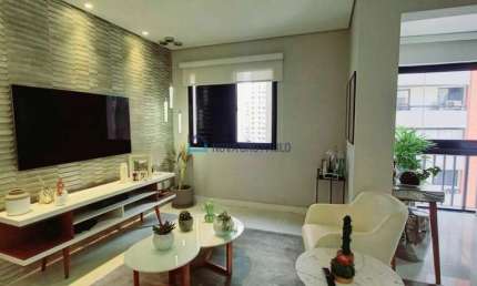 LOCAÇÃO. Moema Pássaros. Apartamento com 92m². Mobiliado. 3 quartos, 1 suite, 2 vagas