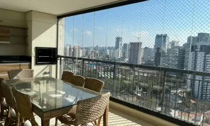 Apartamento para locação com 3 suítes e varanda gourmet