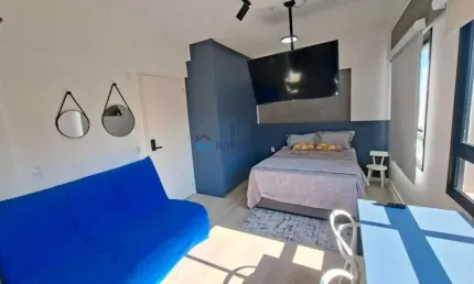 Studio para locação mobiliado- a 170 metros do metro vila mariana
