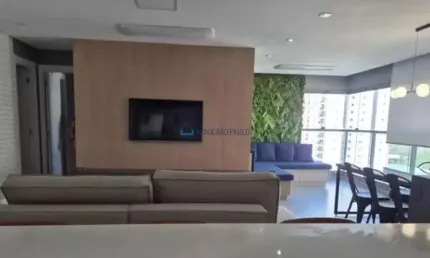 Apartamento mobiliado para locação - 03 quartos - 01 suíte - 02 vagas - vila olímpia