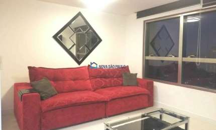 Locação. Apartamento  70M2, Mobiliado. 2 quartos, 1 suite. 1 Vaga