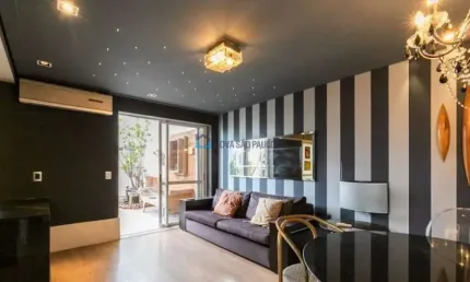 Apartamento vila nova conceição, 1 dormitório,  78m² de área util