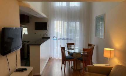Flat com 1 quarto à venda na Avenida Moema, --, Moema, São Paulo