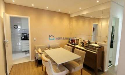 Apartamento Cambuci. Suíte. Lazer com Piscina. Mobiliado.