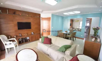 Apartamento impecável, planejado, 3 Vagas, 2 Varandas ! 750m, 8 min a pé Metrô Praça da Árvore