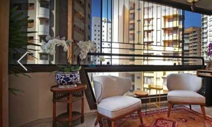 Apartamento 4 dormitórios, suíte, 5 vagas, 200 m² - Moema