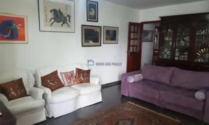 Apartamento 136m². 4 dormitórios 2 suítes,  2 vagas Vila Clementino! metro sta cruz