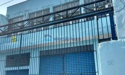 Diadema - Prédio comercial com dois pisos, vão aberto.
